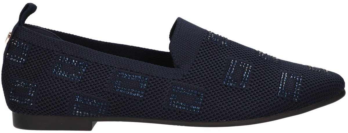 La Strada Loafer Donkerblauw Knitted - Damesschoenen - Maat - 37