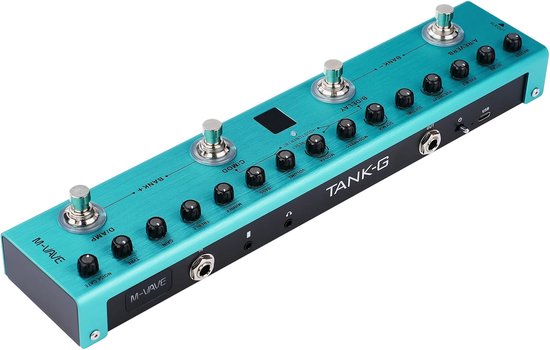 Manual del propietario del procesador de efectos de guitarra LEKATO TANK G