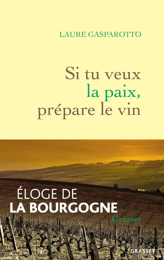 Si tu veux la paix, prépare le vin - cover