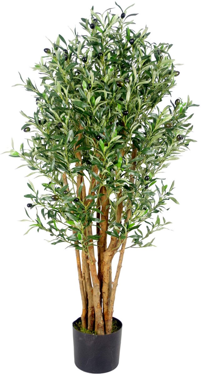 Blad Kunstolijfboom, Bladeren, 125 cm