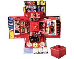 Verrassingsdoos - creatieve explosiegeschenkdoos - doe-het-zelf handgemaakte verrassingsdoos - Valentijnsdagcadeaus - origineel cadeau idee