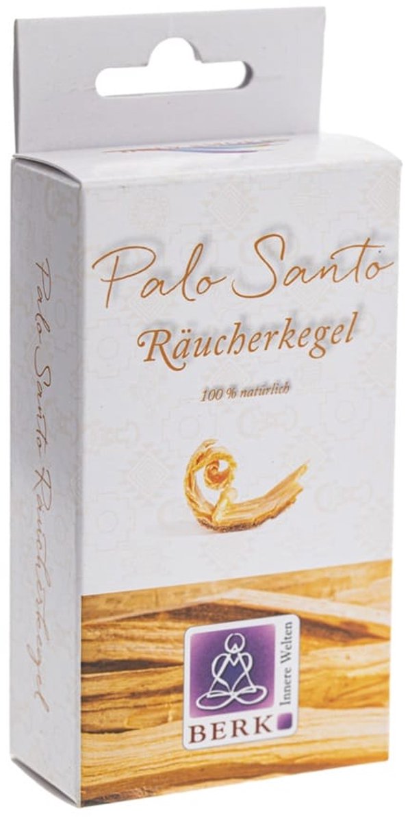 BERK Wierook kegels Palo Santo Zwart