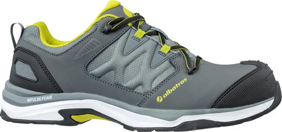 Chaussure de travail Albatros Ultratrail Low S3 Gris / Jaune-38