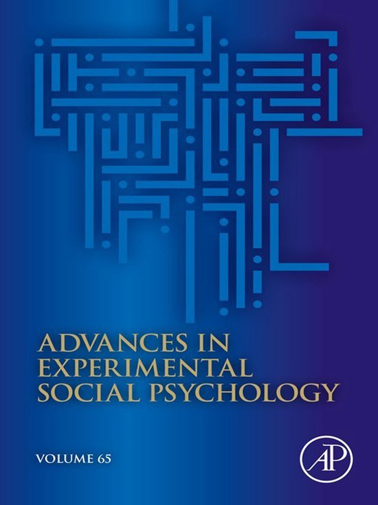 Advances in Experimental Social Psychology 65 - Advances in  ... - cover