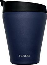 FLASKE Koffiebeker Coffee Cup 200ML - Shade - RVS Koffiebeker to Go van 200ML