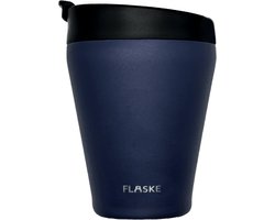 FLASKE Koffiebeker Coffee Cup 200ML - Shade - RVS Koffiebeker to Go van 200ML