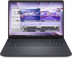 "DELL Pro Max 16 MC16250 Intel Core Ultra 7 265H Mobiel werkstation 40,6 cm (16"") Full HD+ 32 GB DDR5-SDRAM 1 TB SSD NVIDIA RTX PRO 1000 Blackwell Wi-Fi 7 (802.11be) Windows 11 Pro Engels Zwart"