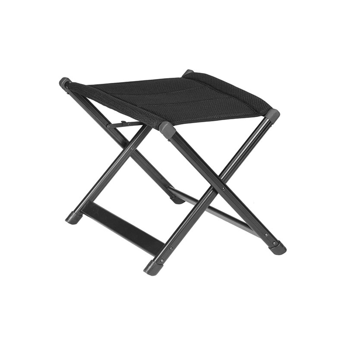 Brunner Aravel Vitachic Standalone Footrest - Losse voetenbank - Comfort accessoire voor campingstoelen - Zwart