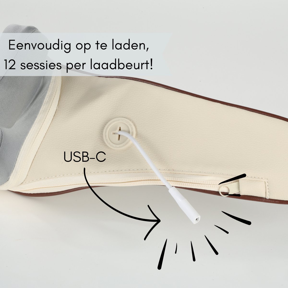 Caryota Elektrische Massage Apparaat - Shiatsu - Massage - afbeelding 2