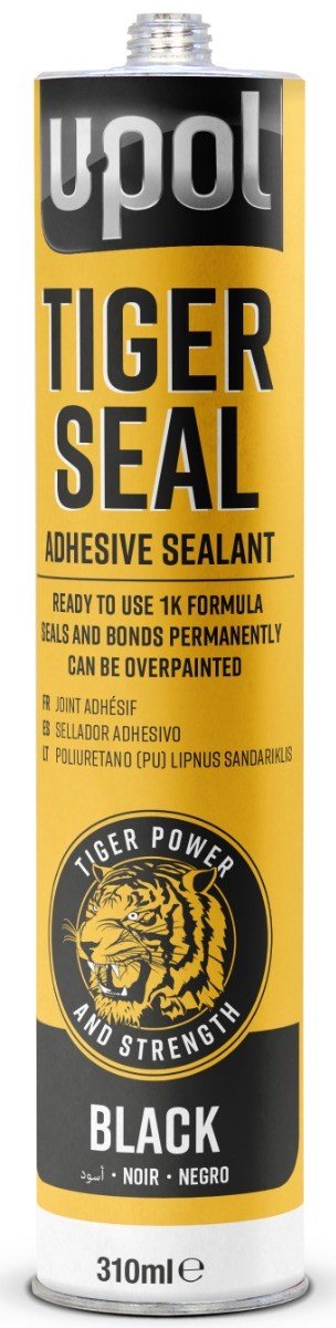 U-POL Tiger Seal PU kit ZWART 300ml