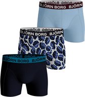 Bol.com Björn Borg - Heren Onderbroeken 3-Pack Boxers - Multi - Maat M aanbieding