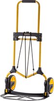 Stanley Opvouwbare Steekwagen SXWTD-FT580 - Max. 70KG - 41 x 40 x 102 CM - Aluminium - Incl. Elastisch Koord - Zwart/Geel
