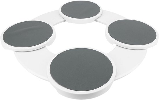 SKINCATE 60/100/70cm Houten Draaiplateau Lazy Susan Aanrecht