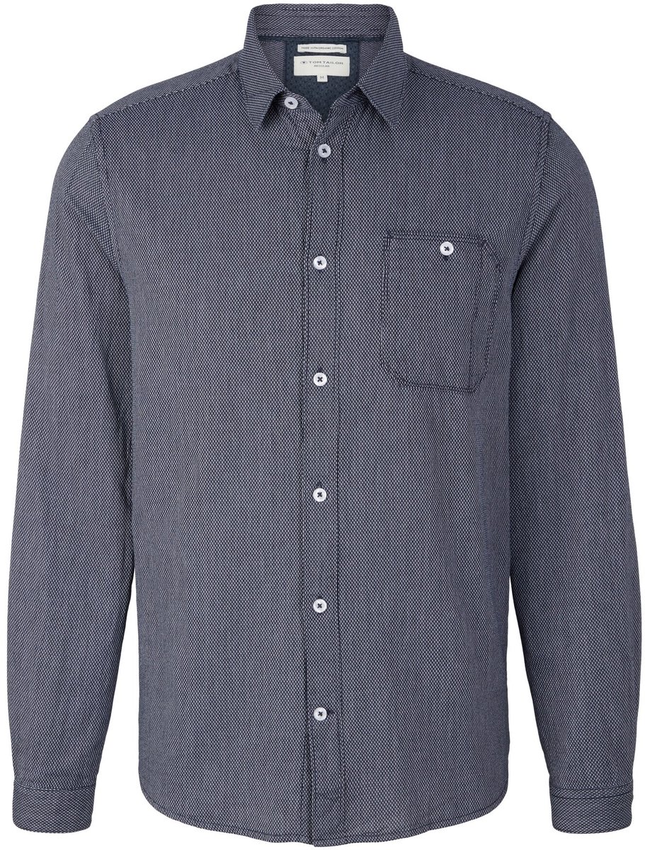 Tom Tailor Getextureerd overhemd Blousen & Shirts