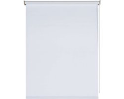Storesdeco - Opaco Moon rolgordijn, Blackout rolgordijn Wit, 140x250 cm