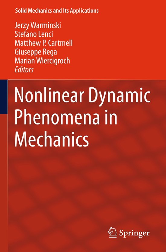 Solid Mechanics and Its Applications- Nonlinear Dynamic Phen ... - cover