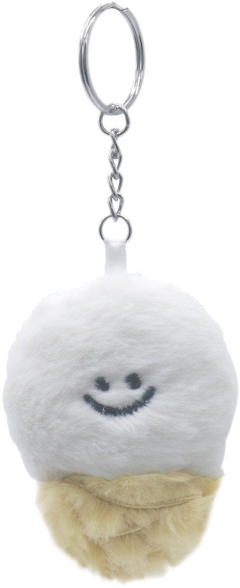 Ijsje Sleutelhanger - Knuffel - 7 cm