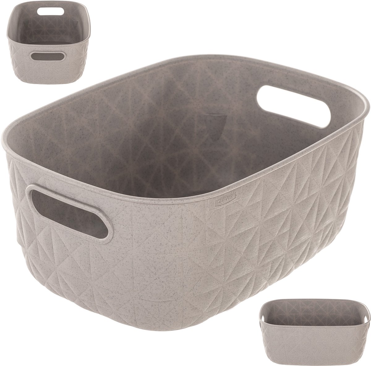 Curver Softex Opbergmand S – 4L - Taupe