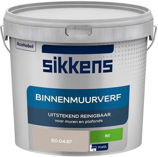 Sikkens - Binnenmuurverf Mat - E0.04.67 - 5 L
