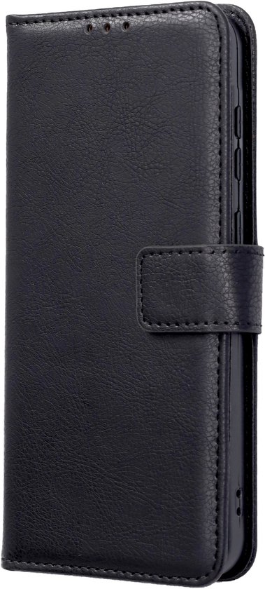 Motorola Moto G9 Power Case Zwart - Wallet Book Case - Porte-cartes et languette magnétique et Protecteurs d'écran en Verres