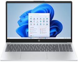 HP OmniBook 3 NGAI 15-fn0050nd Copilot+ PC AMD Ryzen AI 5 330 Laptop 39,6 cm (15.6") Full HD 16 GB DDR5-SDRAM 512 GB SSD Wi-Fi 6 (802.11ax) Windows 11 Home Zilver