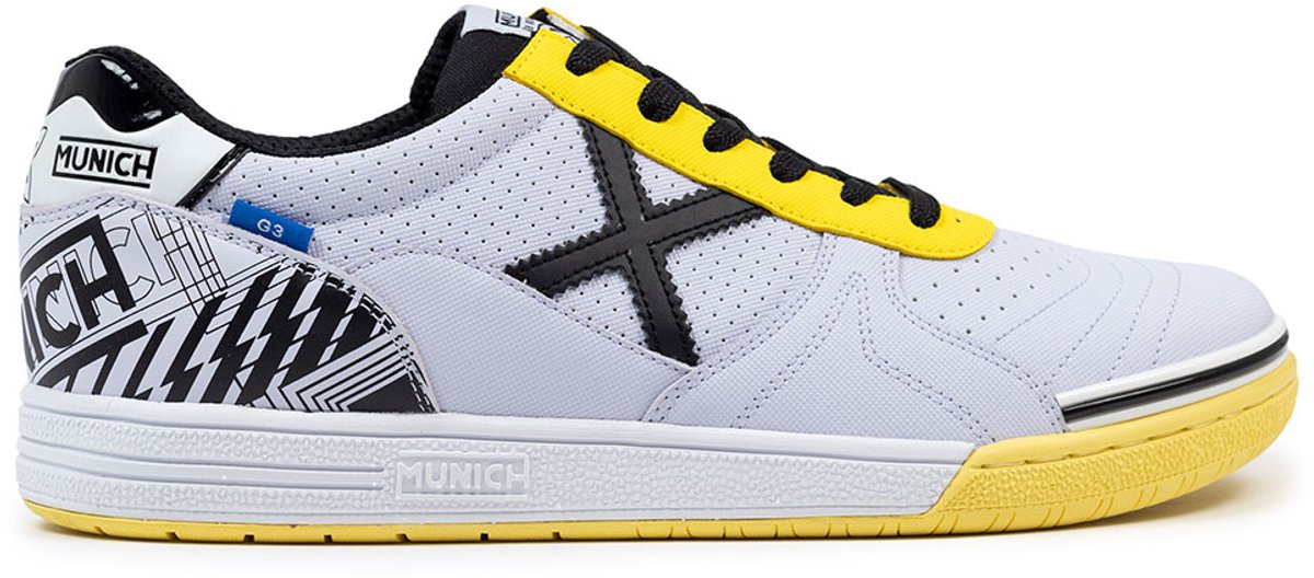 Munich G-3 448 Zaalschoenen Wit,Grijs EU 46