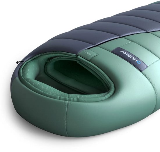 Husky mummyslaapzak Espace Blue - Mint -5°C - 210 x 85 cm - Blauw van Husky — afbeelding 3