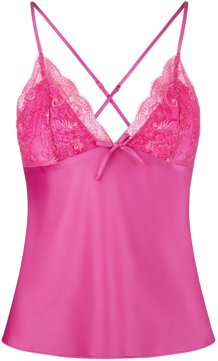 LingaDore Spaghetti Top Pink