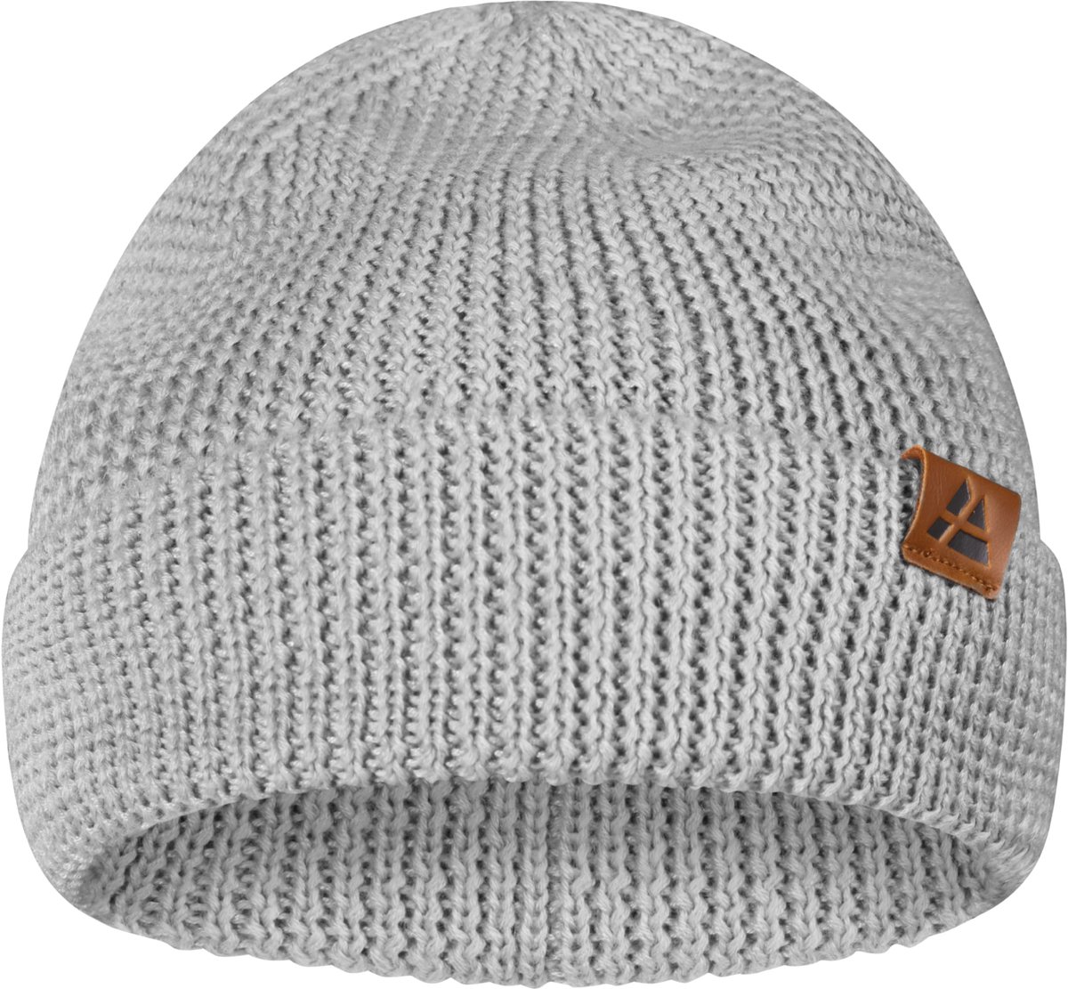 DANISH ENDURANCE Beanie met Merinowol - Gebreid - Lichtgrijs