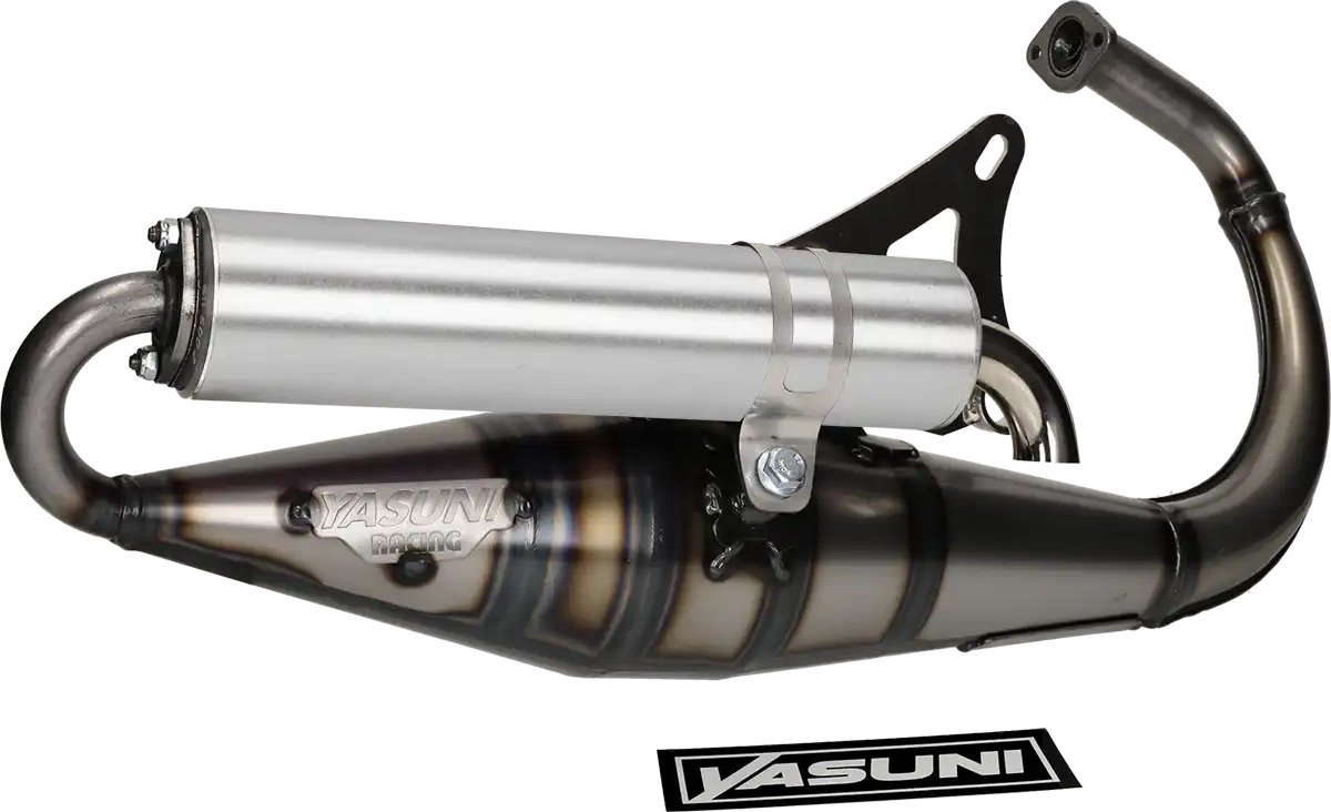 Uitlaat Yasuni Z Aluminium Minarelli Verticaal