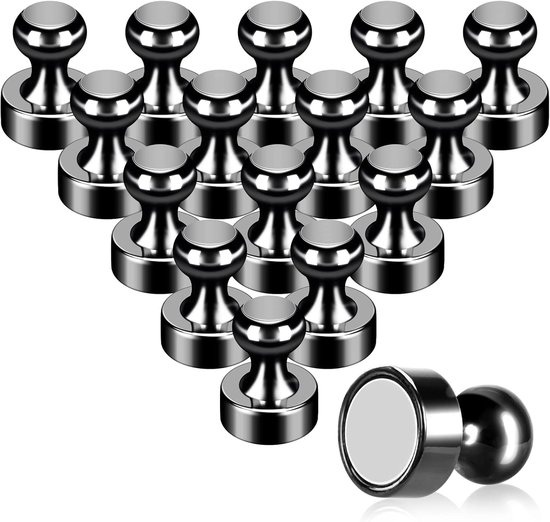 KOLZEMV 10 sterke magneten 12 x 16 mm neodymium voor koelkast