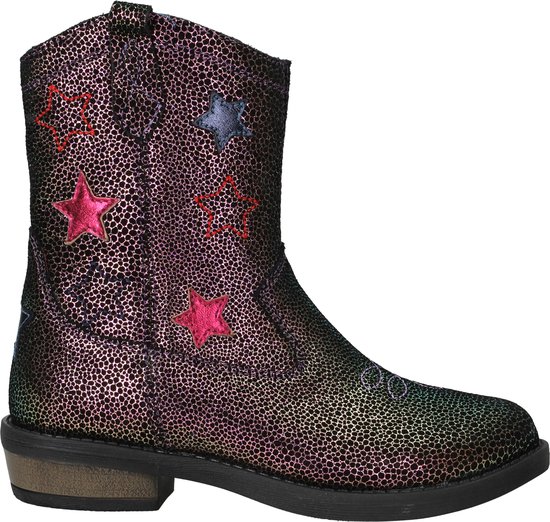 Bottes western IK-KE - Filles - Violet - Taille : 31
