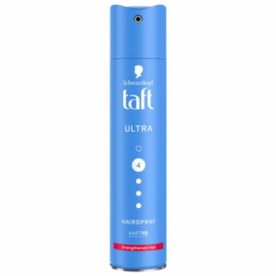 Taft - Ultra Strong Hairspray - Haarstyling - Haarspray - Sterke Fixatie - Alle Haartypes - Voordeelverpakking - 6x 250 ml