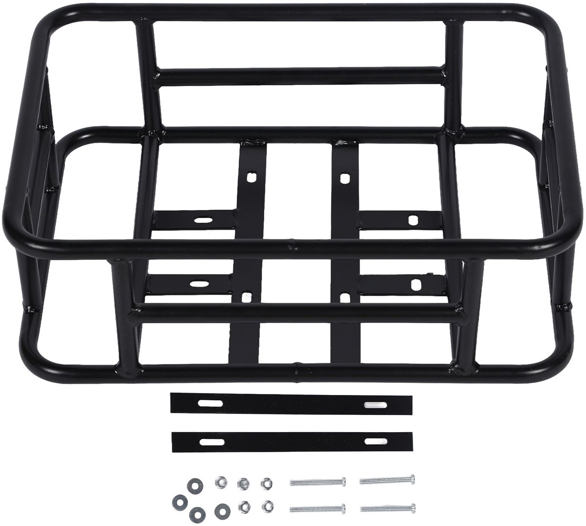 Fietsmand achter, fietsmand van metaaldraad, waterdicht, bagagedrager voor de fiets, 20 l, met waterdicht deksel, opbergmandhouder voor Fietsmand achter, fietsmand van metaaldraad, waterdicht, bagagedrager voor de fiets, 20 l, met waterdicht deksel, opbergmandhouder voor