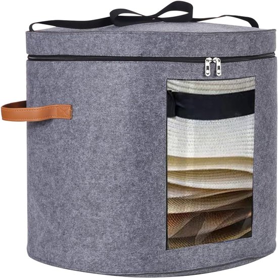 Hoed Opbergdoos - Hoed Organizer Box | Zachte Transparante