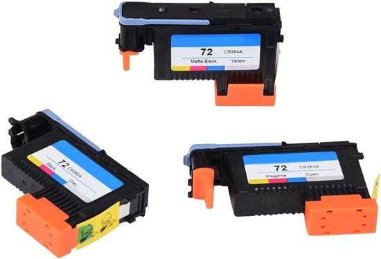 Foto: Printkop voor t1100 t610 serie mat zwart geel zwart grijs magenta cyaan zwart geel grijs zwart rood blauw