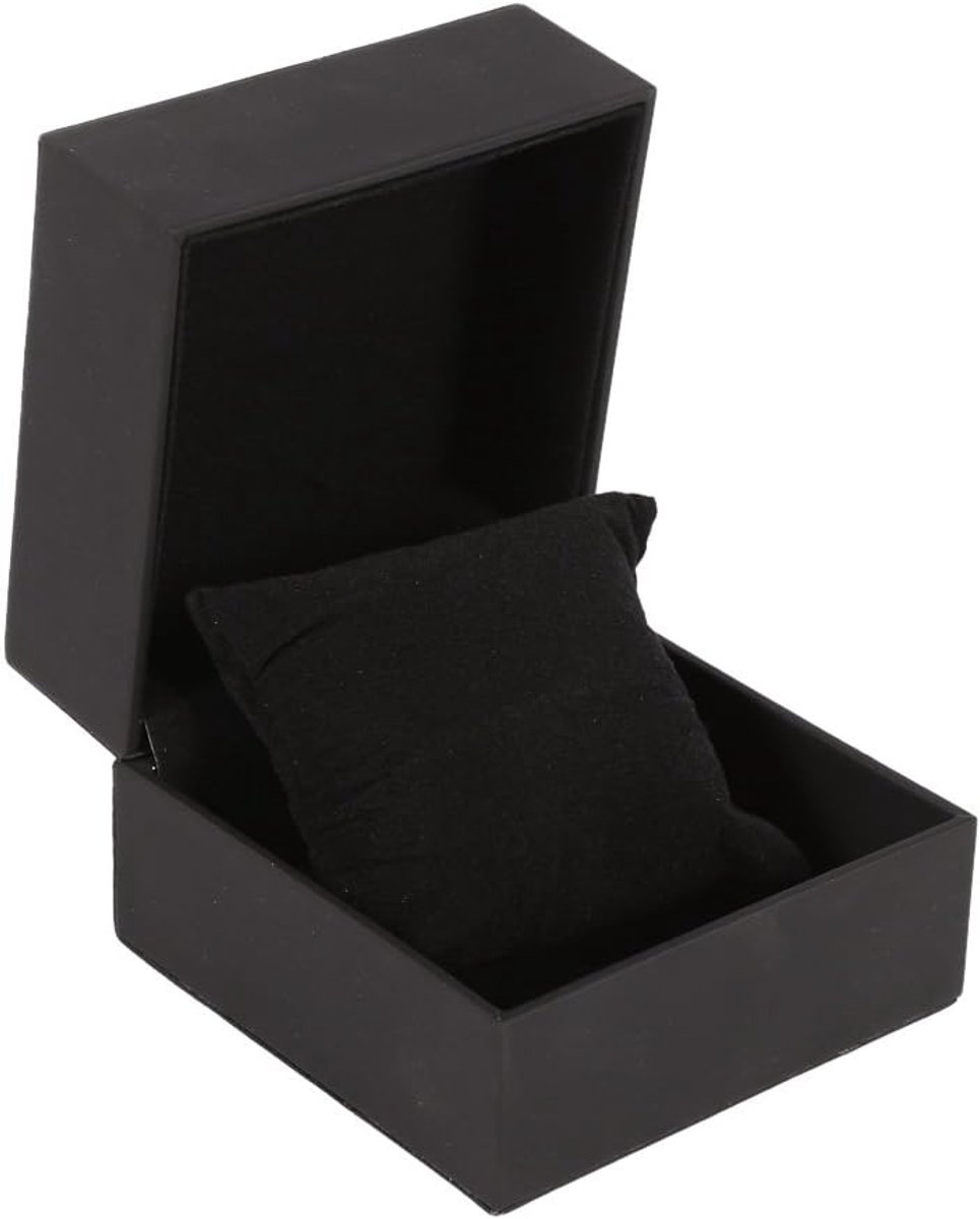 Horlogedoos - Geschenkdoos - Zwart PU Leer - Horloge Display Case - Armband Bangle - Sieraden Opbergdoos - 1Pc Nieuw