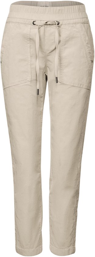 JINSHI Broeken Dames Zomer 3/4 lange broek Capribroeken Vrijetijdsbroek Cargobroek outdoorbroek Wandelbroeken met 6 zakken Roze Maat S