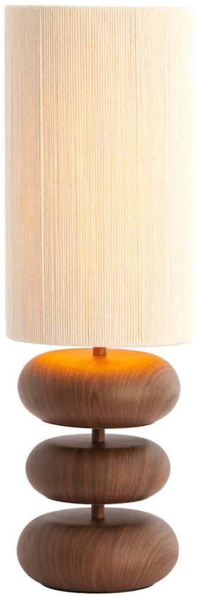 Light & Living Tafellamp Danialo - Bruin - Ø22x67.5cm - Bohemian