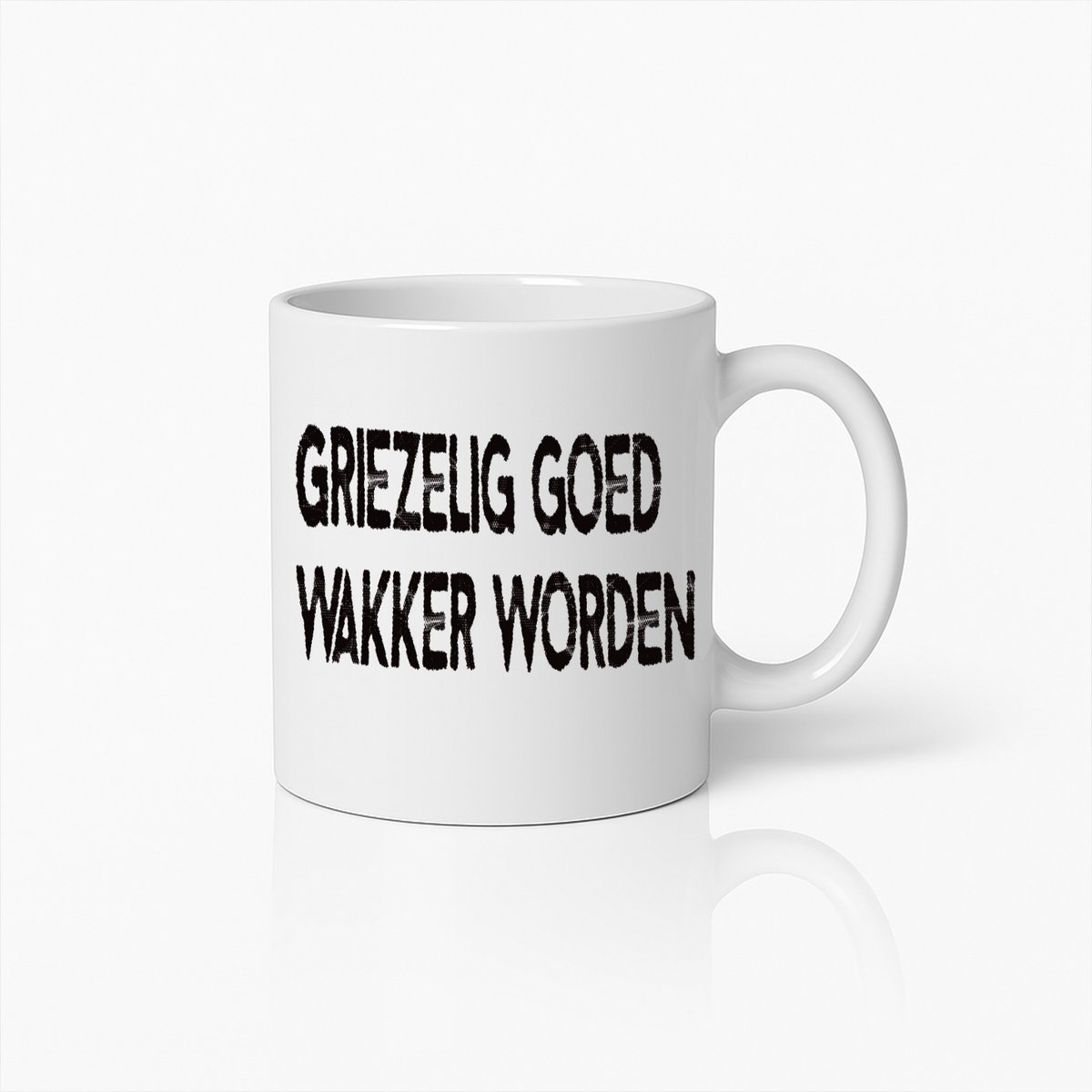 Griezelig Goed Wakker Worden Mok – Grappige Halloween Mok voor Koffieliefhebbers