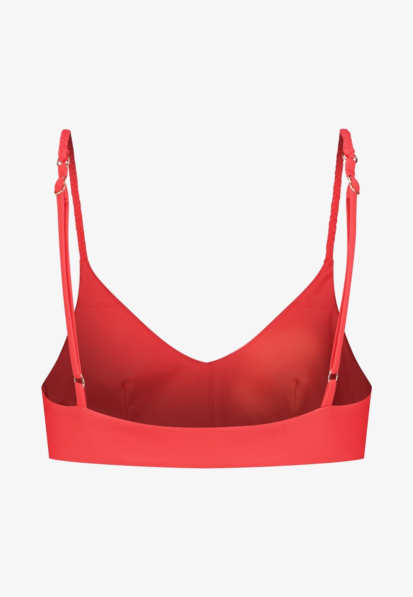 Braided Bandeau Bikinitopje Dames - Mat Bruin - Strapless Bikini Top - Gevlochten Detail - Comfortabele Pasvorm — afbeelding 4
