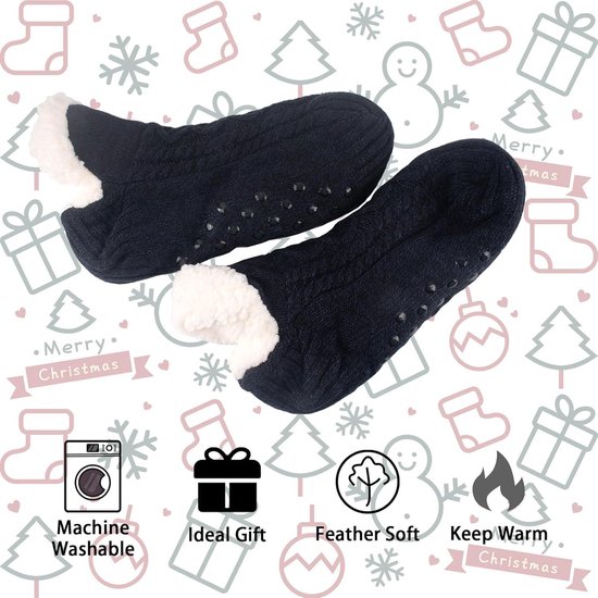 Thu!s gevoerde dames pantoffels zwart online bestellen