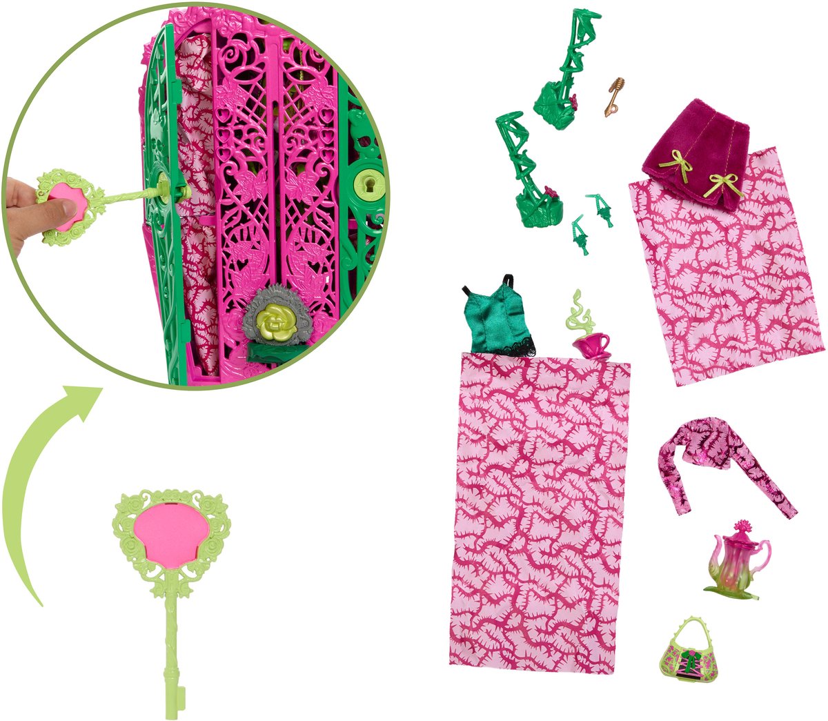 Monster High Skulltimate Secrets - Venus McFlytrap Modepop — afbeelding 10
