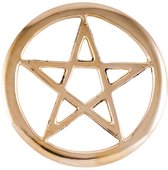 Pentagram Messing klein