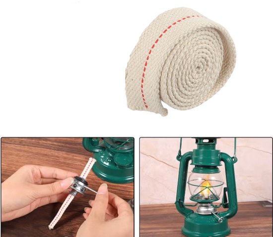 Mèche En Coton Pour Lampes à Huile 5mm 1m