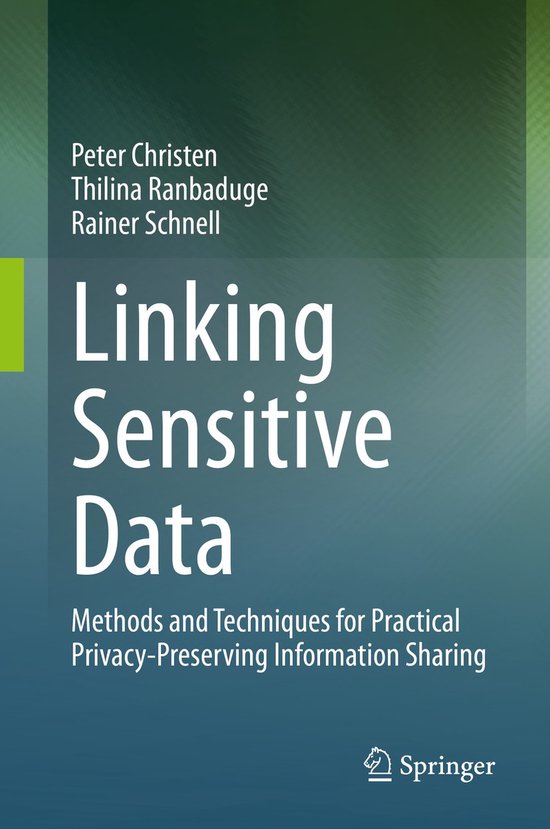 Linking Sensitive Data - cover