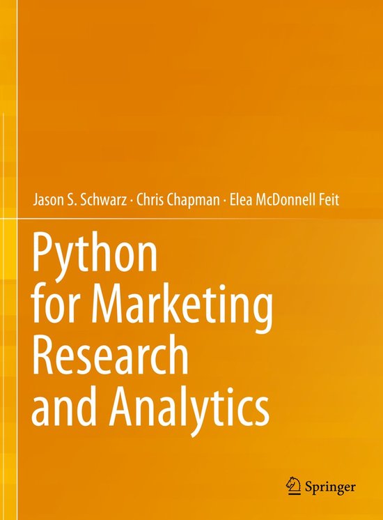 Python for Marketing Research and Analytics - cover