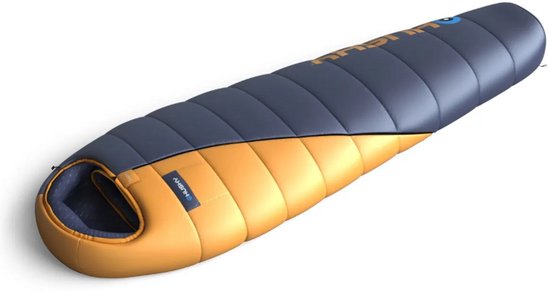 Husky mummyslaapzak Enjoy Plus -25°C - 220 cm - Blauw met Oranje van Husky — afbeelding 2