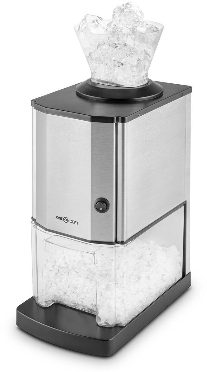 RFWR® IJsmaker voor het maken van fijngehakt ijs - 15 kg/h, 3,5 liter capaciteit, veilige bediening met zuignappen van RFWR — afbeelding 5