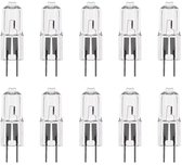 G4 Halogeen 12V Dimbaar - 3000K - 290lm - Halogeen Lampjes Insteek - Warm wit licht - 10 stuks